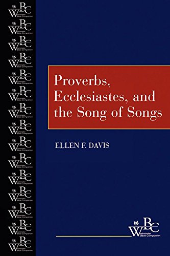 Proverbs, Ecclesiastes, and the Song of Songs book cover