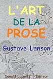 Lart De La Prose