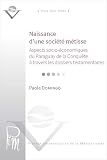 Naissance Dune Socit Mtisse Aspects Socioconomiques Du Paraguay De La Conqute Travers Les Dossiers Testamentaires Etudes Americaines T 3