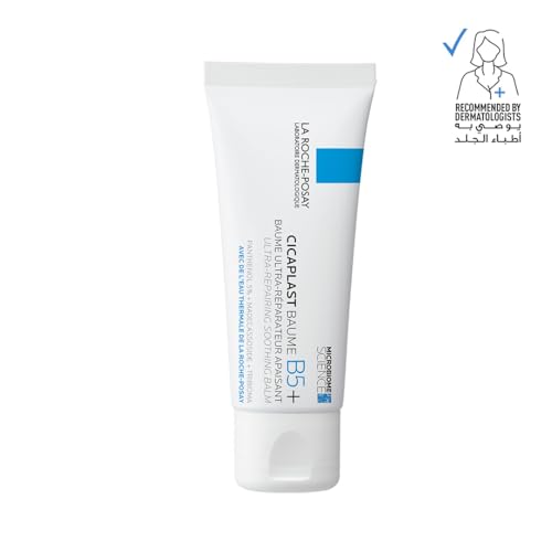 La Roche Posay Cicaplast Baume B5, con extracto de centella asiática. Bálsamo calmante ultrarreparador para pieles irritadas y fragilizadas. 40 ml