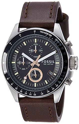 Fossil Decker Analog Black Dial Men's Watch - CH2885I