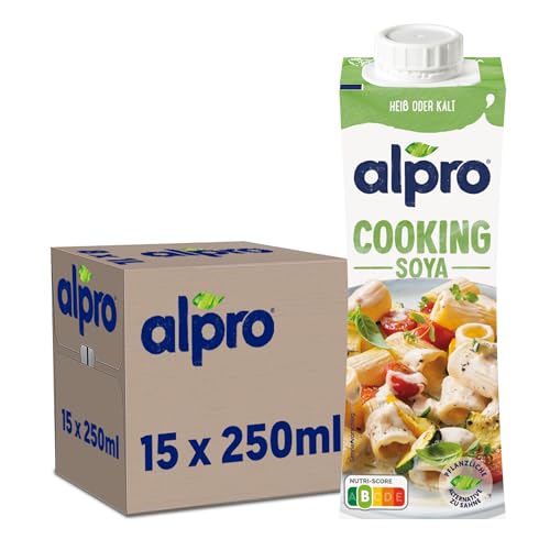 🔥 STARKER PREIS (-42%) Alpro Soja-Kochcrème Cooking – 15x250ml – Vegan – Glutenfrei