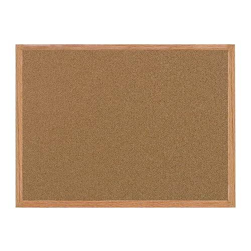 MasterVision Maya Series Cork Bulletin Board 24x36 Inches