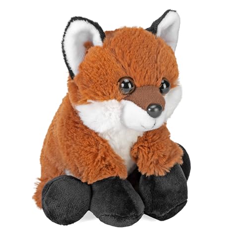 Wild Republic Red Fox Plush, Stuffed Animal, Plush Toy, Gifts for Kids, Hug’Ems 7