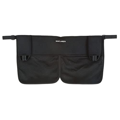 Maclaren Universal Organizer Twin One Size Black Stroller Organizer