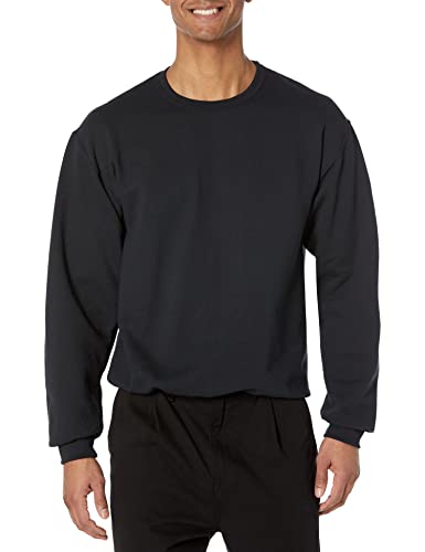 Jerzees -Men's NuBlend Fleece -Sweatshirts & Hoodies, Sweatshirt-Black, X-Large
