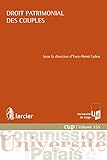 Droit Patrimonial Des Couples Commission Universitpalais Cup T 155