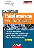 Aide M%C3%A9moire   R%C3%A9sistance Des Mat%C3%A9riaux   10e %C3%A9d. (sciences Et Techniques)