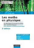 Les Maths En Physique : La Physique %C3%A0 Travers Le Filtre Des Math%C3%A9matiques (avec %C3%A9l%C3%A9ments D'analyse Num%C3%A9rique) (concours Enseignement)