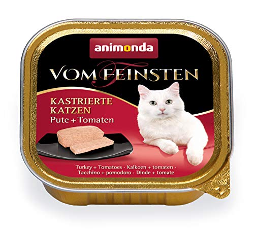 Caja grande Animonda Vom Feinsten Adult esterilizado pavo y tomate 32 latas 100 g