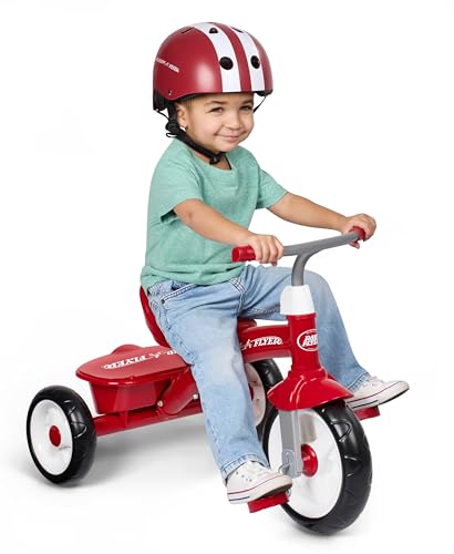Toddler Bike, Toddler Toys, Kids Toys, Kids Bike, Tricycles for 3-5 Year Olds, Radio Flyer Red Rider Trike for Ages 2.5-5 (Amazon Exclusive)