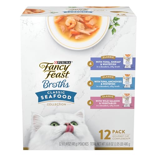 Fancy Feast Purely Natural Cat Food Treats Variety Pack