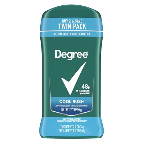 Degree Men Original Antiperspirant Cool Rush Twin Pack 2.7oz