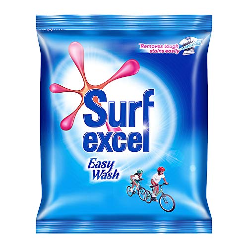 Easy Wash Detergent Powder 4 kg, Washing Powder that Dissolves Easily & Removes Tough Stains on Clothes - Bucket & Machine Wash