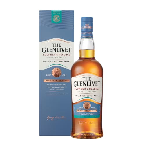 (-20%) Glenlivet Founder's Reserve Single Malt Scotch Whisky – Schottischer Single Malt Whisky aus der Speyside Region – 1 x 0,7 l