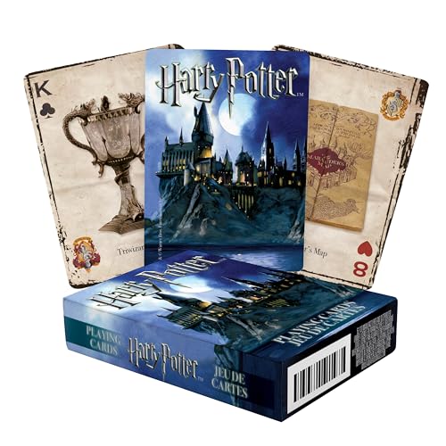 Aquarius Harry Potter Playing Cards - HP Themed Deck of Cards for Your Favorite Card Games - Officially Licensed Harry Potter Merchandise & Collectibles