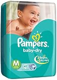 Pampers Baby Dry Diapers (Medium, 82 Count)