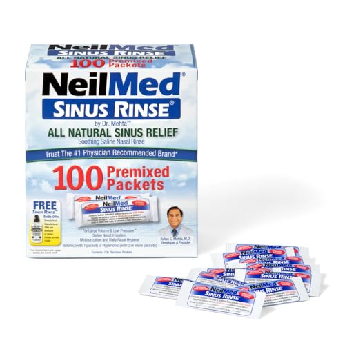 NeilMed Sinus Rinse Premixed Refill Packets 100 ct.