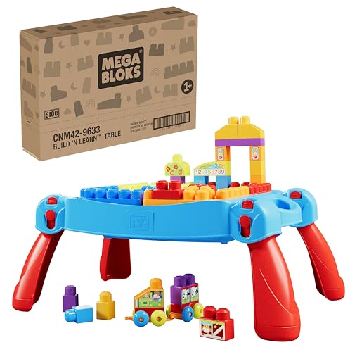 MEGA BLOKS Build 'N Learn Table