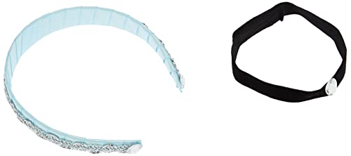 Little Adventures Cinderella Headband and Choker Necklace Accessory Set Blue
