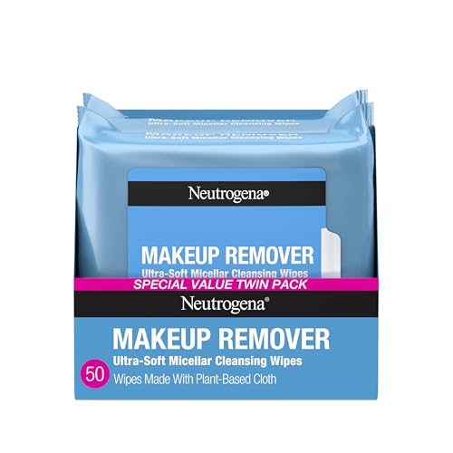 Neutrogena Micellar Makeup Remover Wipes 2x25 ct