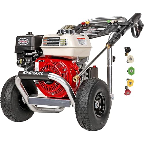Simpson 3600 PSI 2.5 GPM GX200 Gas Pressure Washer