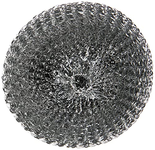 Heavy Duty Galvanized Scourers 40g - Pack of 10 - Commercial Quality Wire Metal Scourers