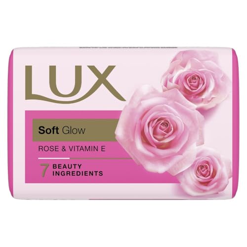 Soft Glow Rose & Vitamin E Bathing Soap|For Glowing Skin|Beauty Bar Mega Pack 3X100 g