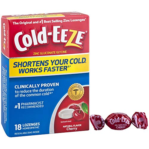 Cold-EEZE Zinc Gluconate Lozenges (Cherry)