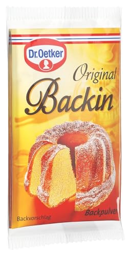 ⚡ BLITZDEAL (-62%) Dr. Oetker Original Backin, 10 x 3er Pack Backpulver, je Tüte 16 g, feines Backtriebmittel zum Kochen und Backen, ideal für Kuchen, Waffeln, Pizza & Co., vegan