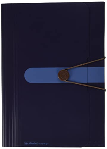 🔥 STARKER PREIS (-20%) herlitz easy orga to go Fächermappe, dunkelblau