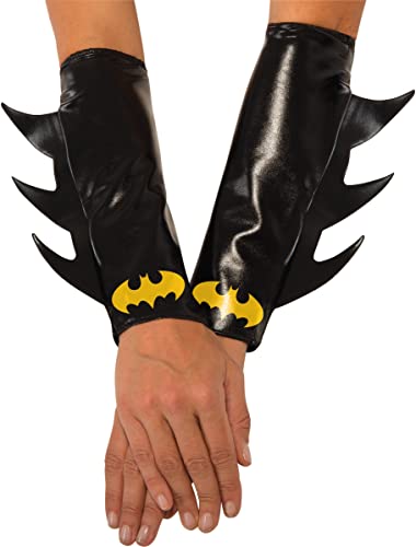 DC Comics Superheroes: Batgirl Gauntlets for Adults by Rubies, Women's No Size