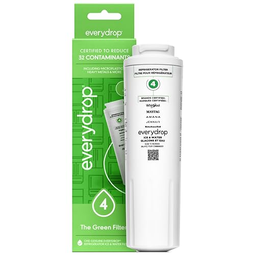everydrop® by Whirlpool Ice and Water Refrigerator Filter 4, EDR4RXD1, Single-Pack
