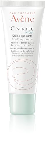 Avène Cleanance HYDRA Soothing Cream, Rich Moisturizer, Adjunctive Care for Drying Acne Treatments, 1.3 oz.