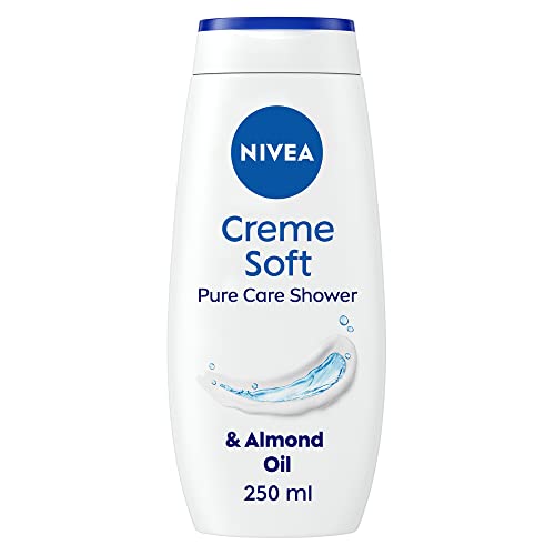 🔥 STARKER PREIS (-29%) NIVEA Pflegedusche Creme Soft (250 ml) Pflegende Dusche Körpercreme Angereichert mit Mandelöl, Feuchtigkeitsspendendes Duschgel Body Wash, Hautfeuchtigkeitspflege mit mildem Duft, 6er Pack