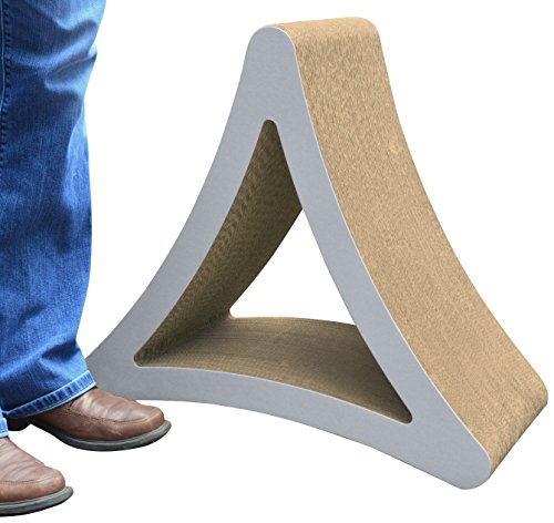 PetFusion 3-Sided Vertical Cat Scratching Post