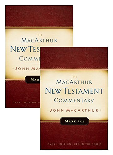 Mark 1-16 MacArthur New Testament Commentary Two Volume Set book cover