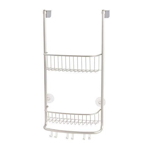 iDesign Forma Over Door Bathroom Caddy Effective Design No need to waste space on your shower or