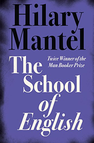 The School of English book cover