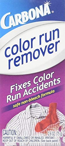 Carbona® Color Run Remover | Powerful Color Bleed Eliminator | Fixes Color Run Accidents | 2.6 Oz, 1 Pack