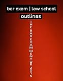 Bar Exam Law School Outlines English Edition