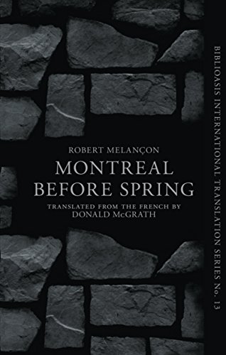 Montréal Before Spring book cover