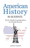 History American History In 50 Events From First Immigration To World Power Us History History Books Usa History History In 50 Events Series Book 2 English Edition