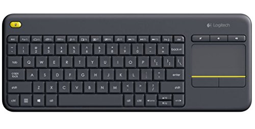 (-37%) Logitech K400 Plus Kabellose Touch-TV-Tastatur mit integriertem Touchpad