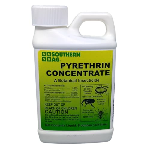 Southern Ag 10401 Natural Pyrethrin Concentrate, 8oz, Brown/A