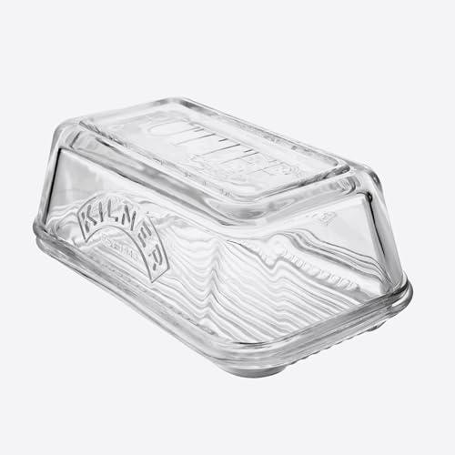 Kilner Glass Butter Dish, 17x10x7.2cms, Mulicolor, 01751