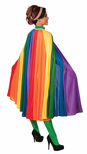Forum Novelties unisex adult Forum Rainbow Fantasy Cape Sized Costumes, Multi, 56 Inches US