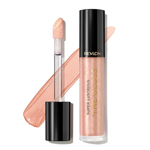 Super Lustrous Lip Gloss, Non-Sticky, Hydrating, High Shine Finish, 255 Sandstorm, 0.13 oz