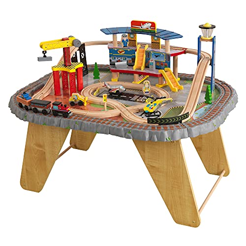 KidKraft Transportation Station Most Comprehensive A fun train set with lots of components that