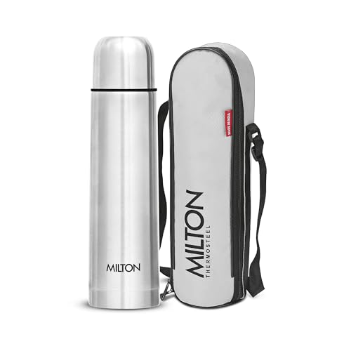 Flip Lid 750 Thermosteel 750 ml Water Bottle, 24 Hr Hot and Cold I Leak Proof Lid with Jacket, ISI Certified I Vacuum Insulated I for Office, Gym, Sch